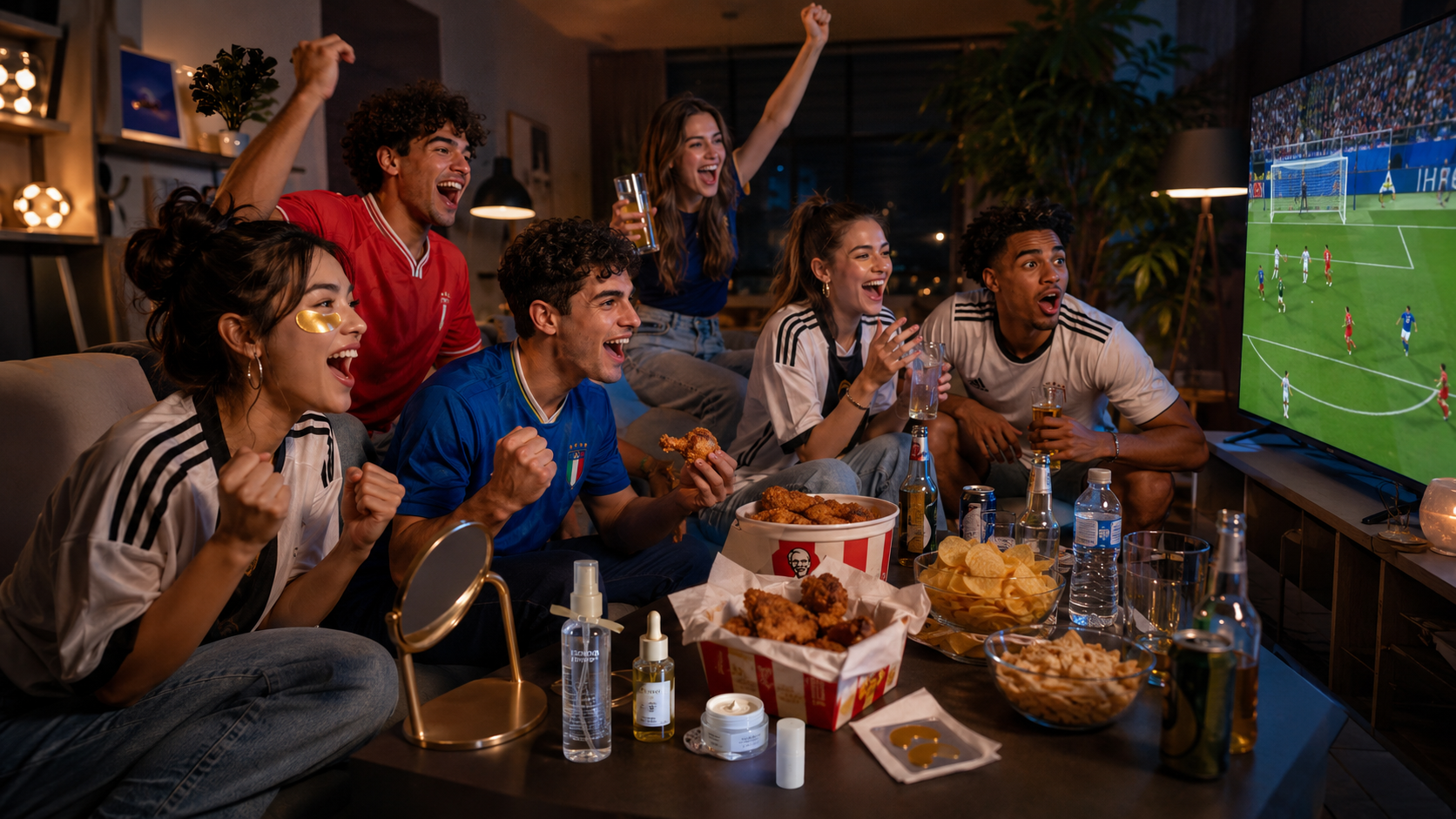Football Fans’ Guide to Surviving Late Kick-Offs Without Destroying Your Skin