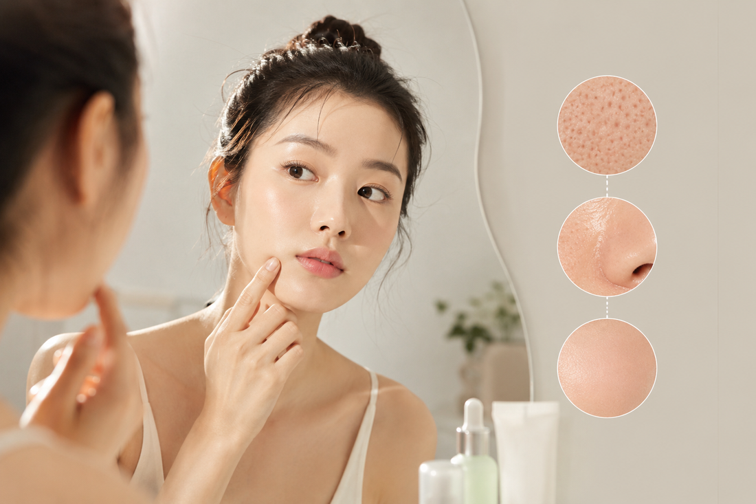 How to reduce the appearance of pores