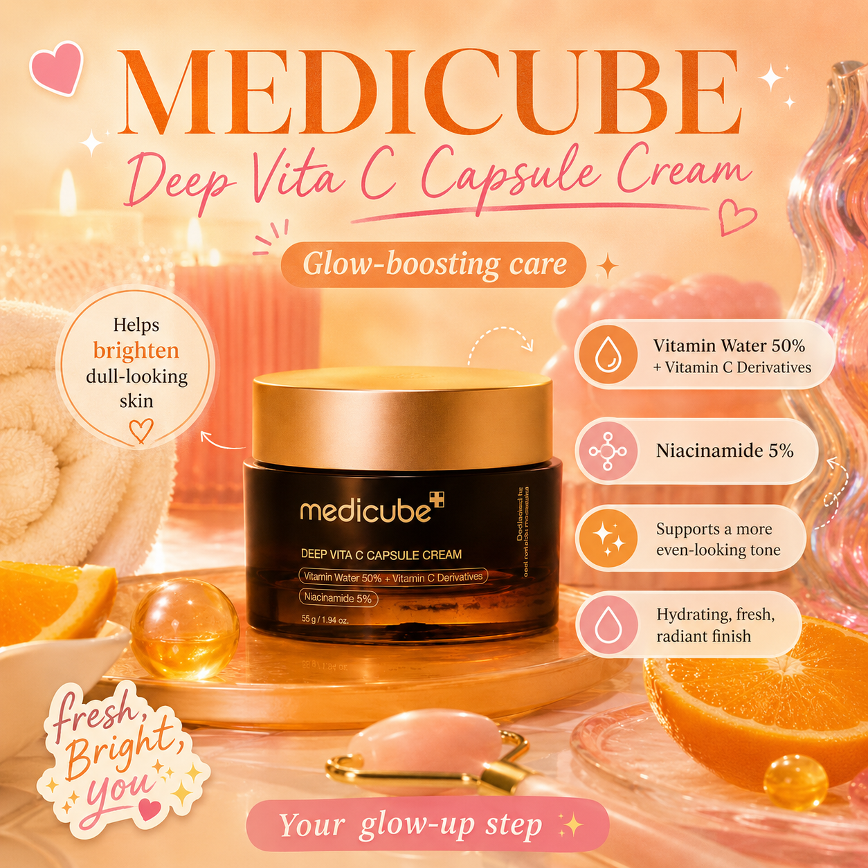 Medicube deep vit-c cream